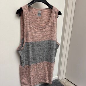 Men’s vintage CSG  Salmon& Gray Tank Top XL